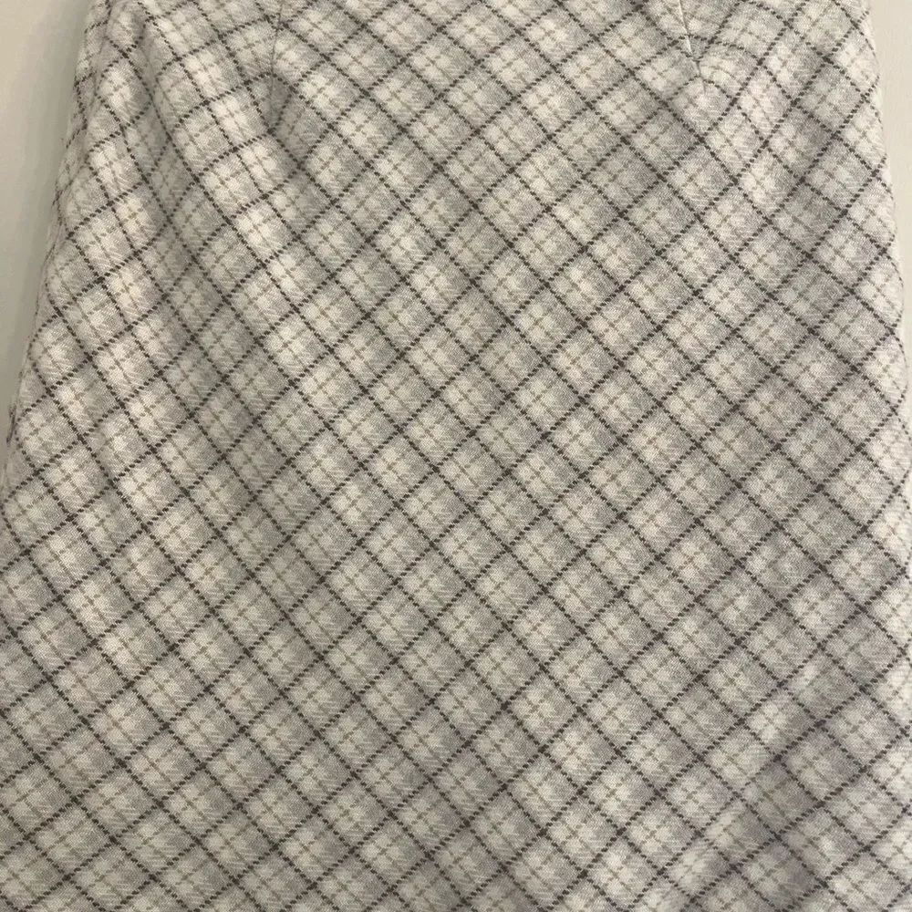 Cream A-Line Skirt
